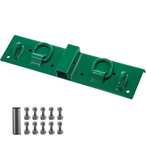 Ganci di traino compatti da 1/4 di pollice per trattori, max 4700 libbre, G70 forgiati, con albero da 1/2 di pollice per traino, per benna del trattore - Product Image 1