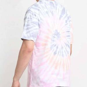 High Performance Heavy Duty Worsted Fabric 100% cotton T-shirt for men loose fit printed sun faded acid wash T shirts for unisex - Product Image 4