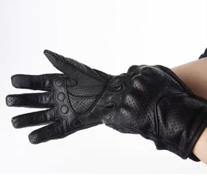 Guantes de Motociclismo Full Palm Sprint de Pakistán, Guantes de Cuero Transpirables para Conducir en la Ciudad y Ciclismo para Uso Casual - Product Image 5