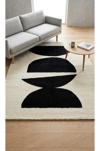 Handmade Wool Geometric Anti-Slip <b>Thick</b> Pile Modern <b>Rug</b> for Bedroom Kids Room & Home Use Export Sale - Product Image 6