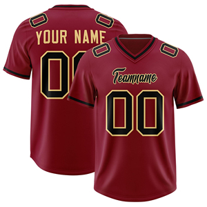 Maillots de football personnalisés sublimés pour adultes, manches courtes, logo imprimé, grande taille, respirants, séchage rapide, équipe personnalisée - Product Image 4