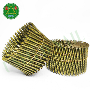 Clous en spirale de 2 pouces (0,099 po) sur mesure, 9000 pièces, 15 degrés, pour cloueur pneumatique, tige lisse - Product Image 1