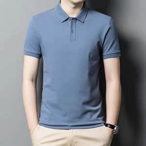 Camiseta Polo de Nailon Blanca para Hombre con Cuello de Diseño Personalizado de Moda - Product Image 2