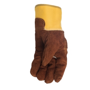 Gants de travail en cuir de vachette de haute qualité, gants de sécurité pour la construction industrielle avec fonction antidérapante, gants en cuir - Product Image 4