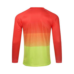 เสื้อเจอร์ซีย์สำหรับผู้ชายแบบกำหนดเอง ระบายอากาศได้ดี สำหรับขี่มอเตอร์ไซค์ในฤดูหนาว แข่งรถ ขับขี่ออฟโรด ป้องกันลม แห้งเร็ว พิมพ์ลายด้วยความร้อน - Product Image 3