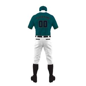 Uniformes de Béisbol Personalizados de Venta Caliente con Diseño Transpirable, Uniformes de Béisbol con Logotipo Impreso a Bajo Precio - Product Image 5