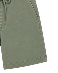 Shorts de bain pour hommes personnalisés en vert sauge, séchage rapide, shorts de plage, taille élastique, cordon de serrage, shorts décontractés pour les vacances - Product Image 4