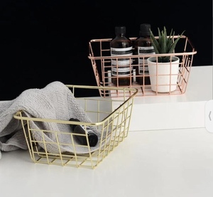 Cesta de Alambre de Alta Calidad para Cocina con Asas, Organizador Ecológico para Verduras, Soporte de Almacenamiento para Uso Doméstico - Product Image 1