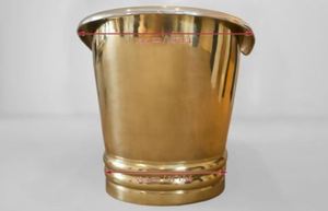 Bañera Ovalada de Cobre Independiente, Bañera Metálica Clásica Hecha a Mano Sin Tapa para Hogar, Hotel, Baño - Product Image 5