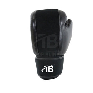 Custom Made Leather Boxing <b>Gloves</b> with Customized Logo <b>Moisture</b> Wicking Hook & Loop Closure for Adult Sports Training - Product Image 6