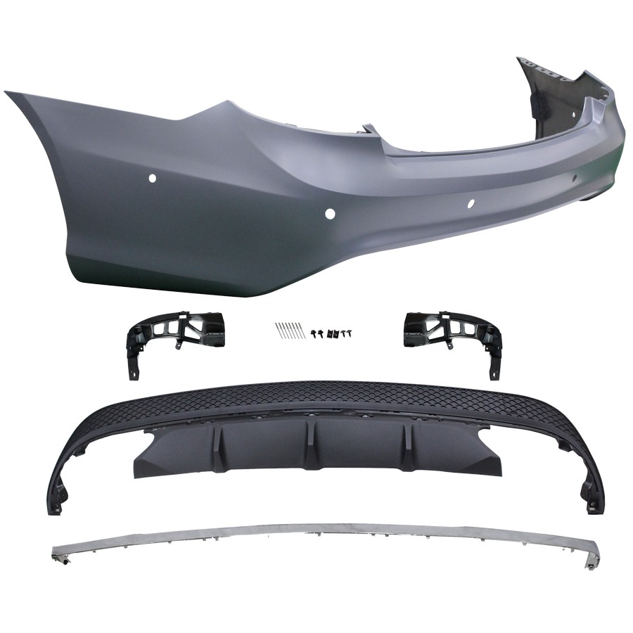 mercedes benz w207 coupe rear bumper