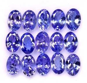 Natural Tanzanite Oval Faceted Calibrated Loose Gemstone Untreated Third Party Certified 2.00Ct ZUBEDA GEMS JEWELRY Ready for - Product Image 4