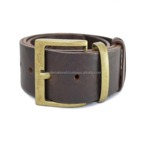 Cinturón Casual de Cuero Genuino Negro y Marrón de Alta Calidad para Hombre y Mujer a Precio de Fábrica al por Mayor - Product Image 4