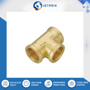 Accesorios de Tubería Tipo T Forjados de Alta Presión (1200 PSI) Niquelados y Latonados de Alta Calidad, Suministro a Granel, Estándares SAE/ASA/ASME - Product Image 2