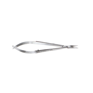 Tijeras ergonómicas de apertura automática con resorte, de acero inoxidable de alto rendimiento, resistentes a la corrosión, curvadas y afiladas para cejas. - Product Image 5