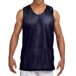 Wholesale Price Men's Polyester Cotton <b>Blend</b> Breathable Plus Size Workout Tank Top Casual Eco-Friendly Quick Dry Customizable - Product Image 4