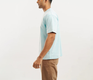 เสื้อยืดโอเวอร์ไซส์ทรงบ็อกซี่ผ้าเจอร์ซีย์ย้อมสีเอซิด รุ่นใหม่ปี 2026 ระบายอากาศได้ดี ผลิตจากผ้าฝ้าย 100% สไตล์วินเทจ สำหรับผู้ชายและผู้หญิง ไซส์พลัส ทรงหลวม - Product Image 4