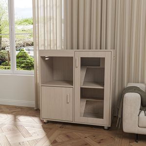 X-Large Living World Deluxe Habitat 4 niveles ventanas acrílicas superiores que se pueden abrir jaula para mascotas para hámster conejillo de indias gabinete de almacenamiento de madera - Product Image 3