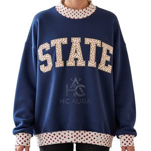 Sudadera de Forro Polar Oversize para Mujer con Cuello Alto, Personalizable con Logotipo, Venta al por Mayor, Calidad Premium, Estilo Urbano, Top Ventas - Product Image 6