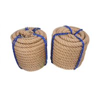 Corde en jute brute de haute qualité, cordon en fibre naturelle, ficelle robuste, durable, biodégradable, pour l'agriculture, l'emballage et le filage