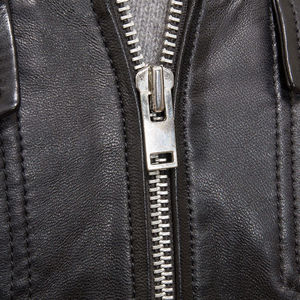 Chaqueta de Lona y Cuero para Hombre, Estilo Urbano, Impermeable, Transpirable, Ecológica, Resistente al Viento, Diseño Casual y Elegante con Logotipo Frontal - Product Image 6