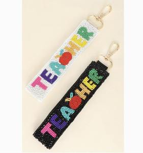 Llaveros con Cuentas Hechos a Mano, Accesorios Modernos para Bolsos y Mochilas, Regalos Personalizados OEM - Product Image 5