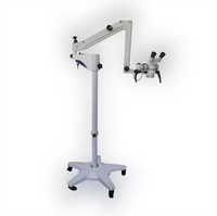 Binocular Surgical Microscope With LED Light Source Manual Focus Export Quality Sticker Logo...