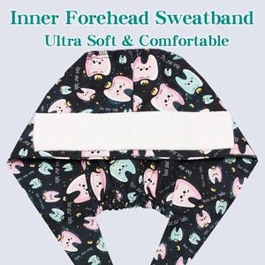 Bonnets chirurgicaux Tooth Fairy, bonnets médicaux, bonnets pour cheveux longs, bonnets de salon de beauté, bonnets vétérinaires avec bouton, bonnets de chef, bonnets d'infirmière - Product Image 1