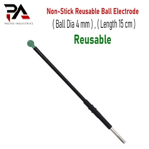 Électrode sphérique réutilisable en acier inoxydable antiadhésive, pointe de 4 mm, longueur étendue de 15 cm, autoclavable, instruments chirurgicaux électrochirurgicaux - Product Image 1