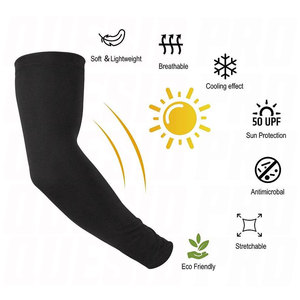 Manchon de compression unisexe pour sports d'été en extérieur, protection UV, personnalisable avec nom d'équipe, respirant, anti-soleil - Product Image 5
