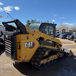 รถตักล้อยาง Cat 299D3 พร้อมหัวบดสำหรับงานดิน เครื่องยนต์ Perkins ปั๊มมอเตอร์เกียร์บ็อกซ์ประสิทธิภาพสูง - Product Image 4