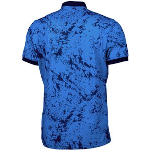 Chemise Homme Blanche Imprimée à Manches Courtes Style Décontracté Coupe Classique Respirante Tricotée 100% Polyester Séchage Rapide à l'Avant - Product Image 4