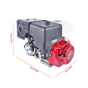 Motore a Benzina Orizzontale OHV a 4 Tempi da 15HP 420cc con Diametro di 1 Pollice (25mm) per Generatori a Benzina e Spaccalegna - Product Image 3