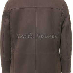 Nouvelle arrivée : veste en cuir shearling pour homme, fabrication OEM, sur mesure, en vente en gros, haute qualité, prix bas - Product Image 5