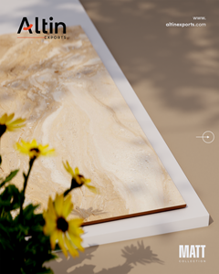 Azulejos de porcelana vitrificada esmaltada premium de 600x1200 mm, color beige Bohemia - Acabado mate, grado A A A+, 60x120 cm, para paredes y suelos. - Product Image 1