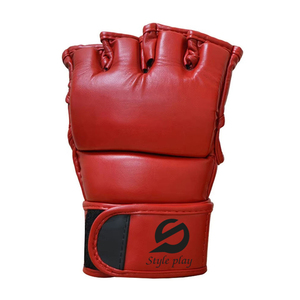 Premium Quality Manufacturer MMA Gloves Best Quality Made Leather MMA Gloves New Arrival Design MMA Gloves - Product Image 2