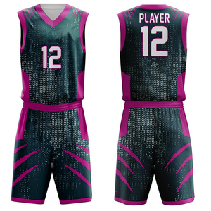 Uniforme de Baloncesto Personalizado para Hombre y Mujer, Jersey y Pantalones Cortos, Proveedor Mayorista - Product Image 3