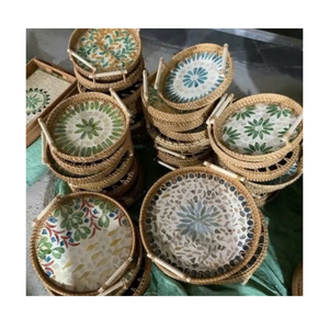 ถาดสานลายเปลือกหอย-เกรดเชิงพาณิชย์ เป็นมิตรกับสิ่งแวดล้อมและทนทาน สำหรับใช้ในโรงแรม ร้านอาหาร และบ้าน - Product Image 6