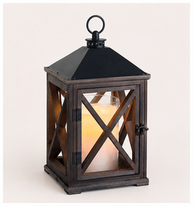 Calentador de Velas Eléctrico de Madera Estilo Rústico para Velas en Frasco, Lámpara de Fragancia sin Llama - Product Image 6