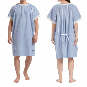 Ropa de Trabajo Médica Transpirable de Primera Calidad con Bolsillos Prácticos para Uso en Equipo, Bata para Pacientes - Product Image 1