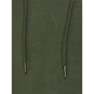 Custom Logo <b>Mens</b> <b>Pullover</b> Hoodie Olive Green Plain Blank Fleece Cotton Classic Fit Solid Hoodies Sweatshirt OEM - Product Image 3