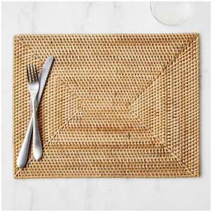 Customized Designs Natural Woven Oval Rattan <b>Placemats</b> <b>for</b> Dining <b>Table</b> <b>Table</b> Decor Christmas Ratan <b>Placemats</b> OEM <b>Placemats</b> - Product Image 5