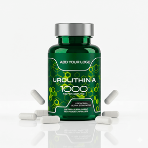 120 Cápsulas de Urolithin-a, Suplementos para la Salud de Marca Privada OEM, Fórmula Personalizada, Urolithin-a Liposomal Herbal de 1000 mg para Adultos - Product Image 2