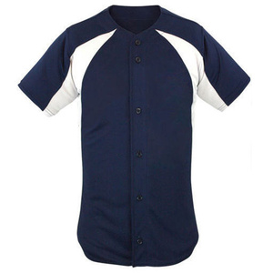 RTS Wholesale Price Top Quality Lightweight Custom Made Printed Professional Full Button Baseball Jersey And Pants AS-BS-05 - Product Image 2