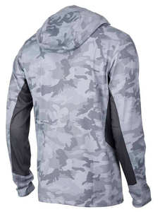 Ensemble de sous-vêtements de chasse camouflage haute performance pour homme, respirant, protection UV, séchage rapide, chemise de pêche à capuche avec masque, short et chapeau, 3 pièces - Product Image 5