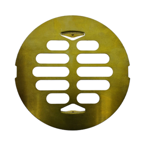 Accesorios de baño de desagüe de suelo de ducha de rejilla de acero inoxidable a presión de 4-1/4 pulgadas con tecnología innovadora de latón - Product Image 1