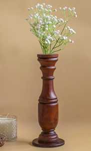 Maceta Decorativa de Madera Hecha a Mano para Interiores - Product Image 2