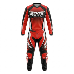 Traje de Motocross Personalizado para Hombre, Ropa de Carreras de Motocicleta Premium, % Poliéster, Anti-UV, Verano/Todas las Temporadas, Duradero y Cómodo - Product Image 4