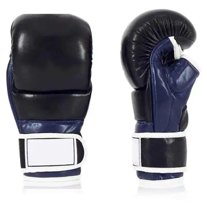 Gants de boxe MMA, de grappling et de kickboxing, demi-doigts, imperméables en PU, pour entraînement et combat, personnalisables, très demandés, excellente qualité - Product Image 2