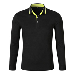 เสื้อโปโลถักไหมพรมสีพื้นเรียบง่าย สไตล์พื้นฐาน กระดุมติด ผ้าฝ้าย 100% แขนสั้น เสื้อสเวตเตอร์ผู้ชาย - Product Image 4